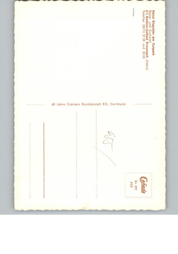 Bad  Kreuznach Hotel Klapdohr – Bild 2