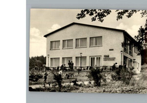 Fischbach Emsetal FDGB-Erholungsheim Parkterrasse