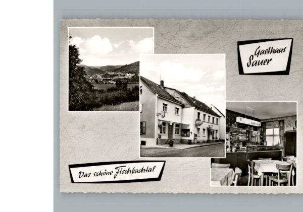 Fischbachtal Odenwald Gasthaus Sauer