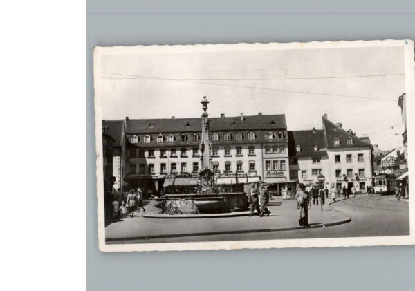 Saarbruecken St. Johanner Markt Strassenbahn