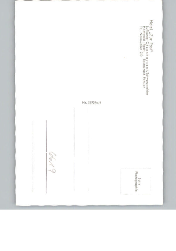 Otzenhausen Hotel Zur Post – Bild 2