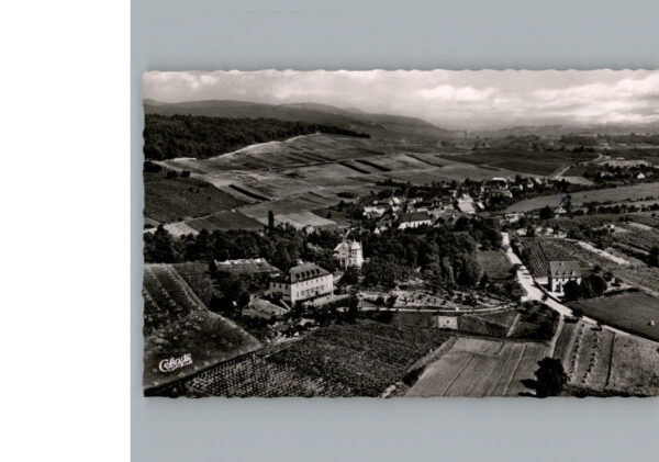 Bad Bergzabern Kur- und Kinderheim Emilienruhe Fliegeraufnahme