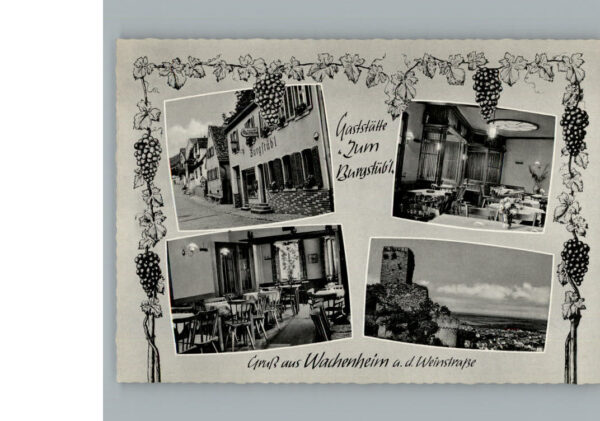 Wachenheim Weinstrasse Gaststaette Zum Burgstuebl