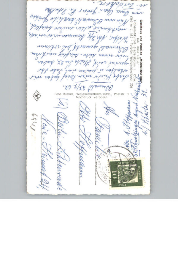 Siedelsbrunn Gasthaus - Pension Morgenstern – Bild 2