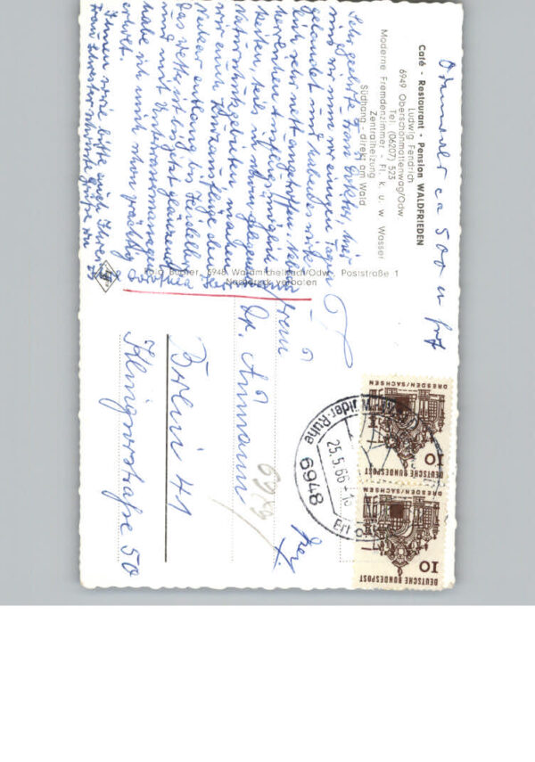 Ober-Schoenmattenwag Pension Waldfrieden – Bild 2