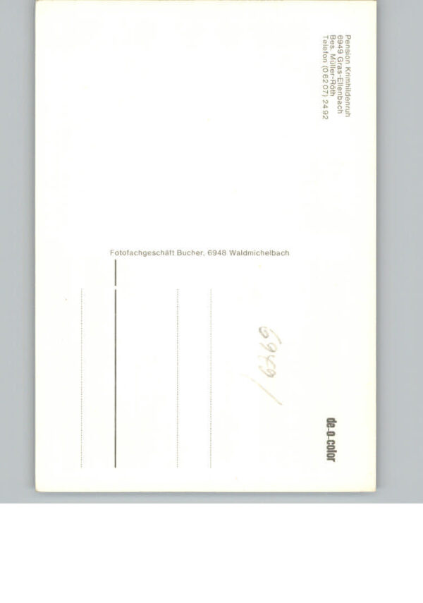 Grasellenbach Pension Krimhildenruh – Bild 2