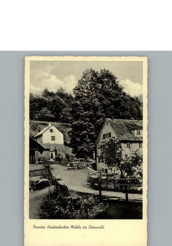 Rittersbach Odenwald Pension Heidersbacher Muehle