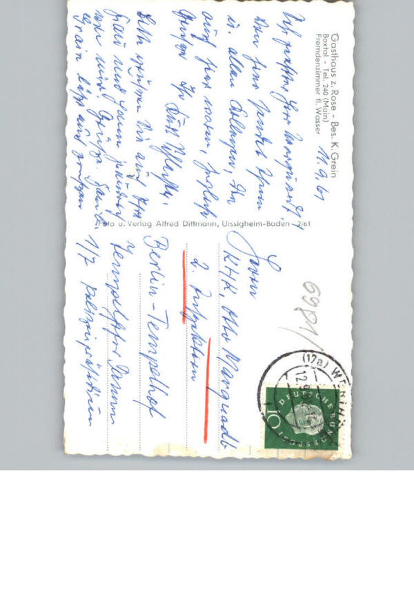 Boxtal Gasthaus Zur Rose – Bild 2