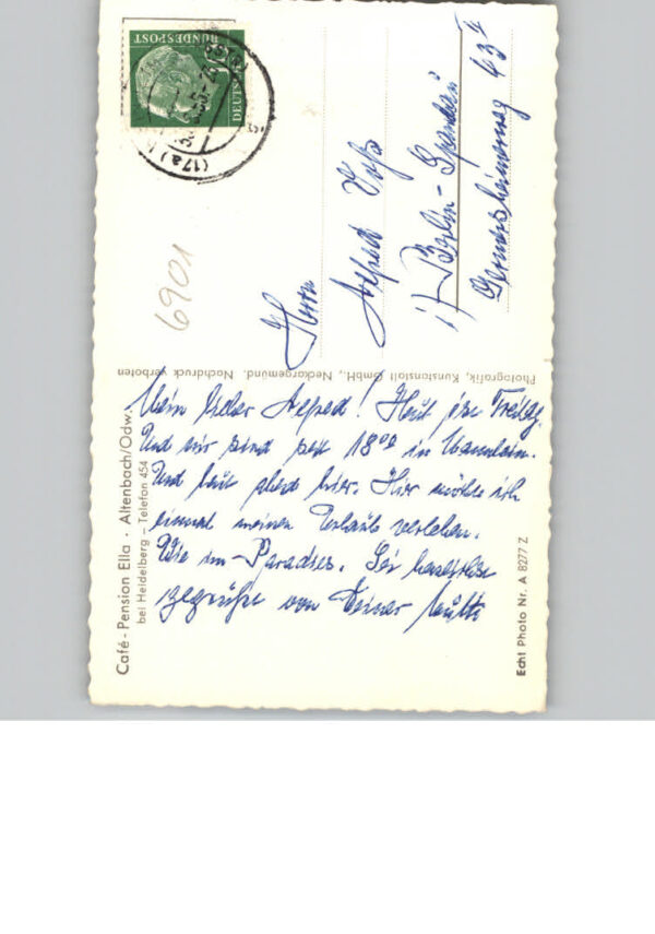 Altenbach Baden Cafe - Pension  Ella – Bild 2