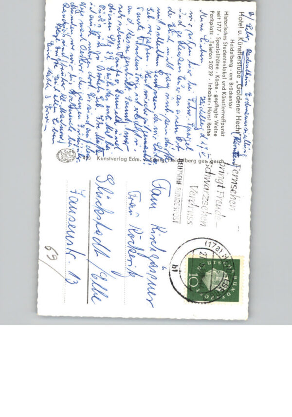 Heidelberg Neckar Hotel Goldener Hecht – Bild 2