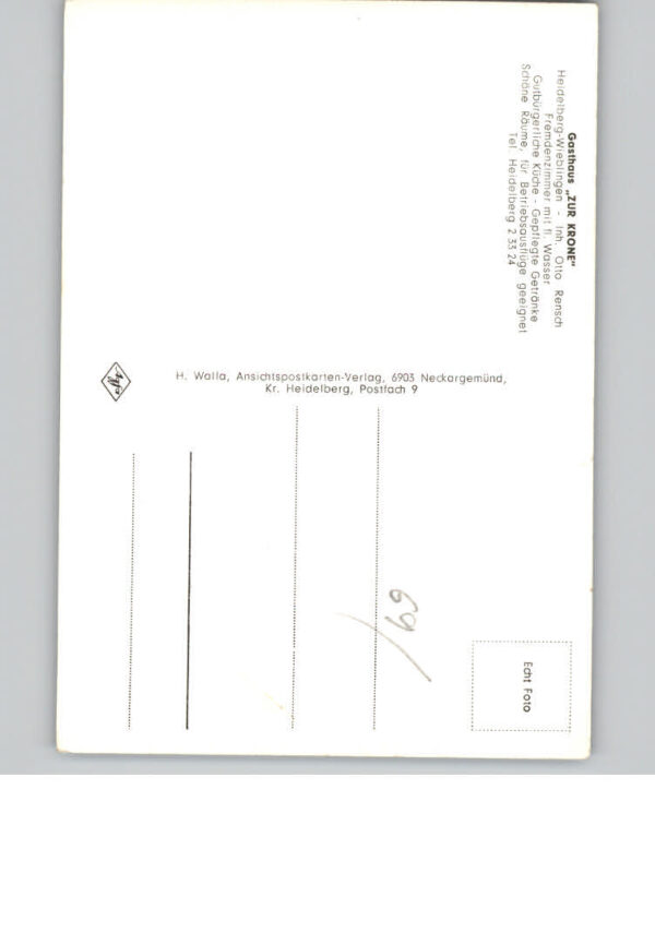 Wieblingen Gasthaus Zur Krone – Bild 2
