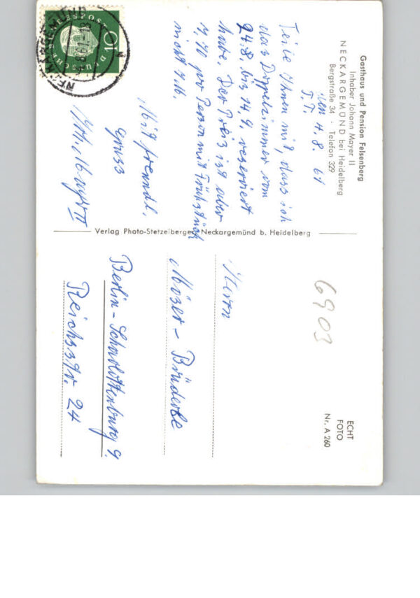 Neckargemuend Gasthaus - Pension Felsenberg – Bild 2