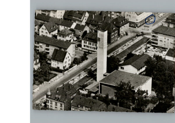 Heilbronn Neckar Fliegeraufnahme
