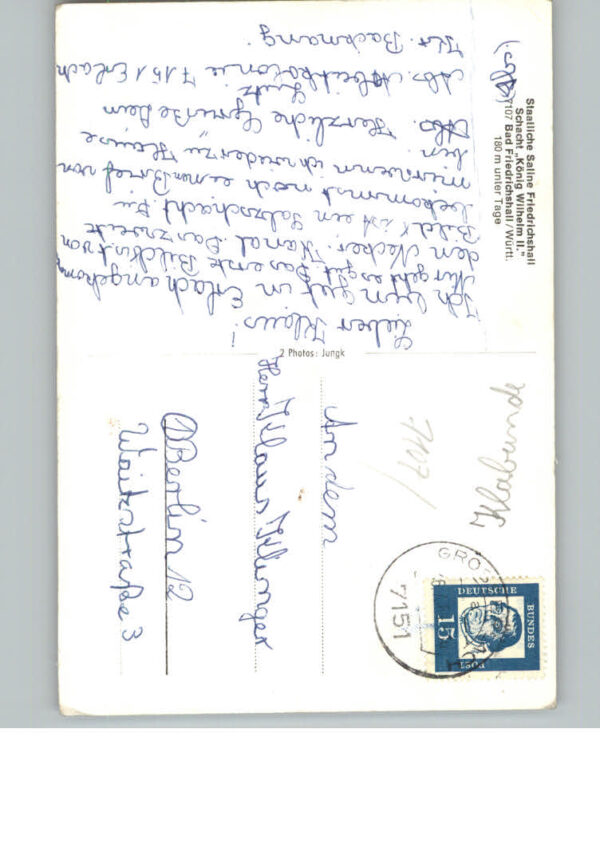 Bad Friedrichshall Schacht Koenig Wilhelm II. – Bild 2