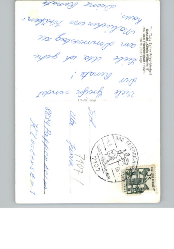 Bad Friedrichshall Schacht Koenig Wilhelm II. – Bild 2