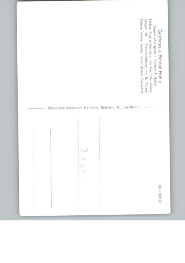 Loewenstein Wuerttemberg Gasthaus Hohly – Bild 2