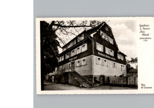 Schollbrunn Waldbrunn Gasthaus - Pension Zum Hirsch