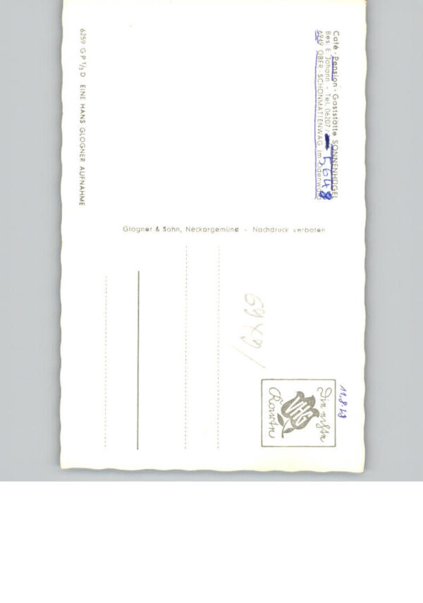 Ober-Schoenmattenwag Pension Sonnenhuegel – Bild 2