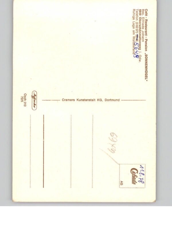 Ober-Schoenmattenwag Restaurant - Pension Sonnenhuegel – Bild 2