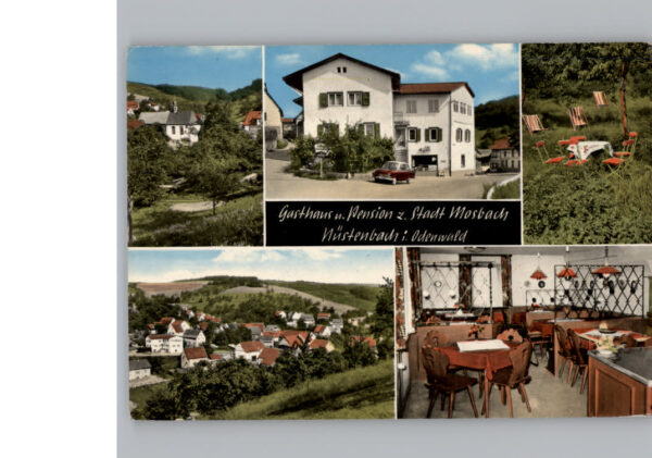 Nuestenbach Gasthaus - Pension  Zur Stadt Mosbach