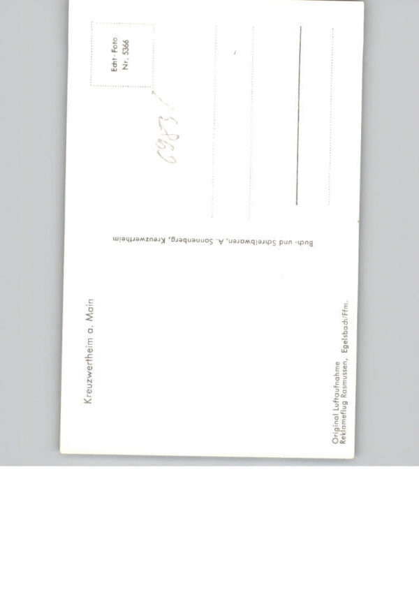 Wertheim Main Fliegeraufnahme – Bild 2