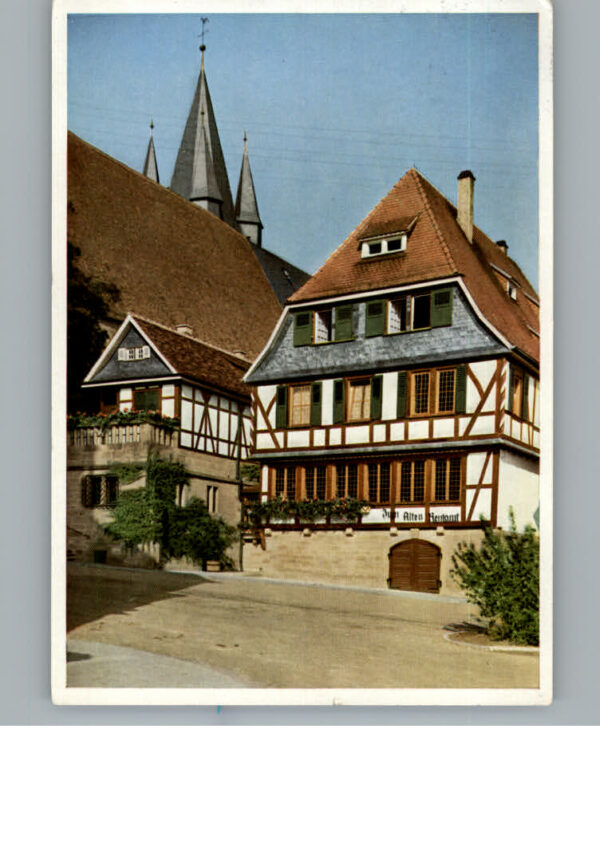 Schwaigern Wuerttemberg Gaststaette Zum Alten Rentamt