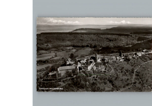 Waldenburg Wuerttemberg Fliegeraufnahme