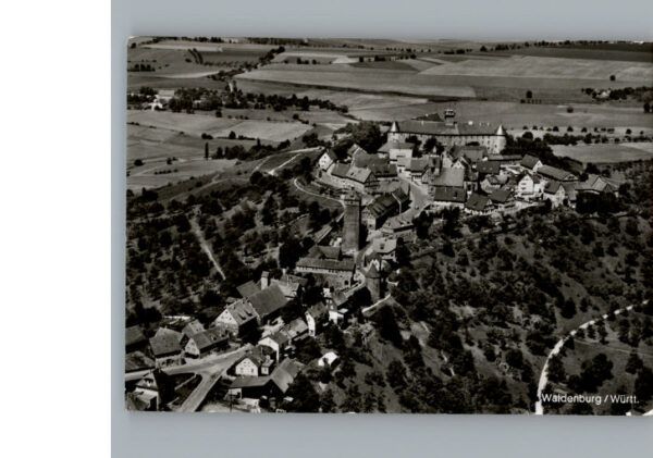Waldenburg Wuerttemberg Fliegeraufnahme