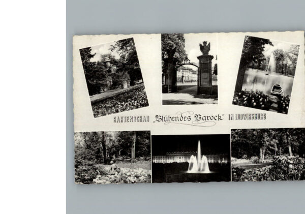 Ludwigsburg Wuerttemberg Gartenschau Bluehendes Barock