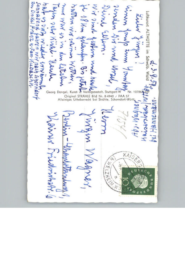 Althuette Wuerttemberg Fliegeraufnahme – Bild 2