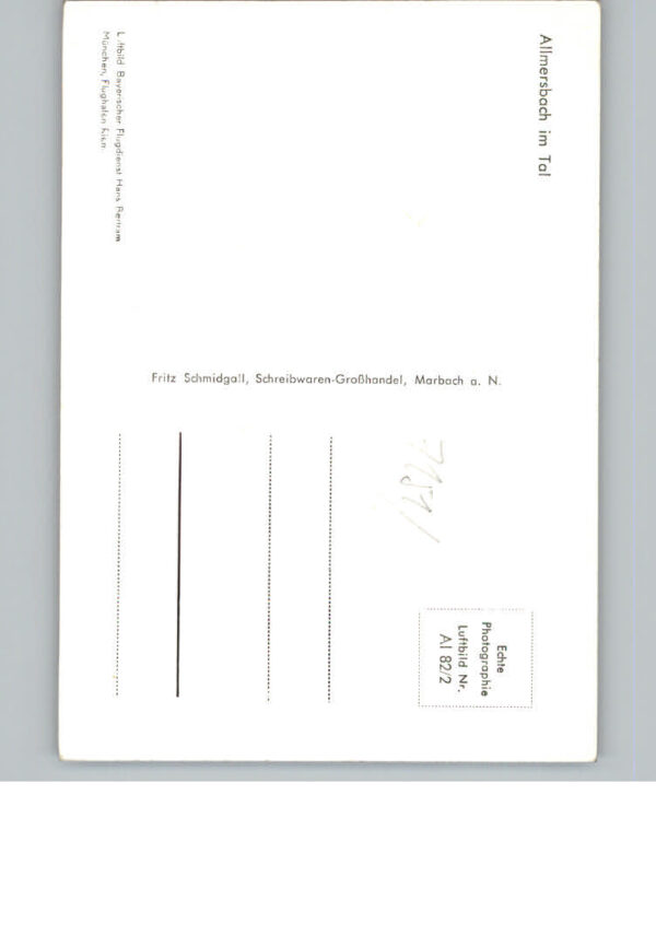 Allmersbach Tal Fliegeraufnahme – Bild 2