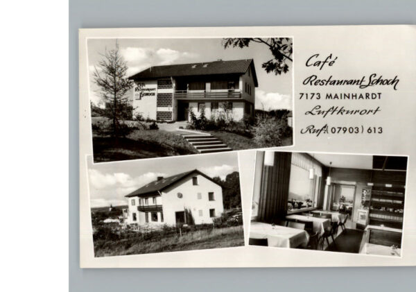 Mainhardt Cafe Restaurant Schoch