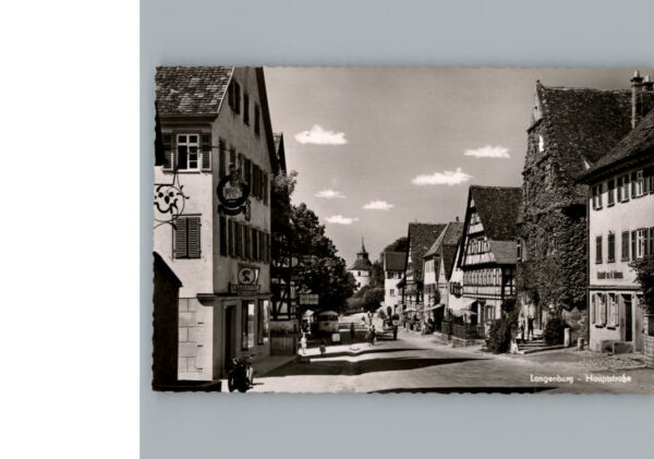 Langenburg Wuerttemberg Hauptstrasse