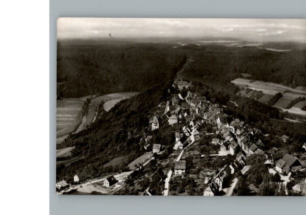 Langenburg Wuerttemberg Fliegeraufnahme