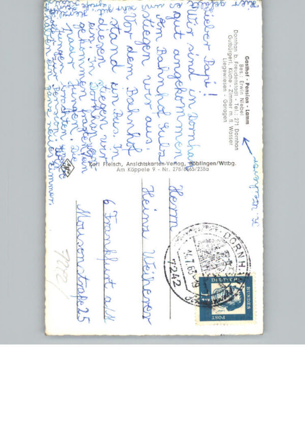 Dornhan Gasthof Pension Lamm – Bild 2