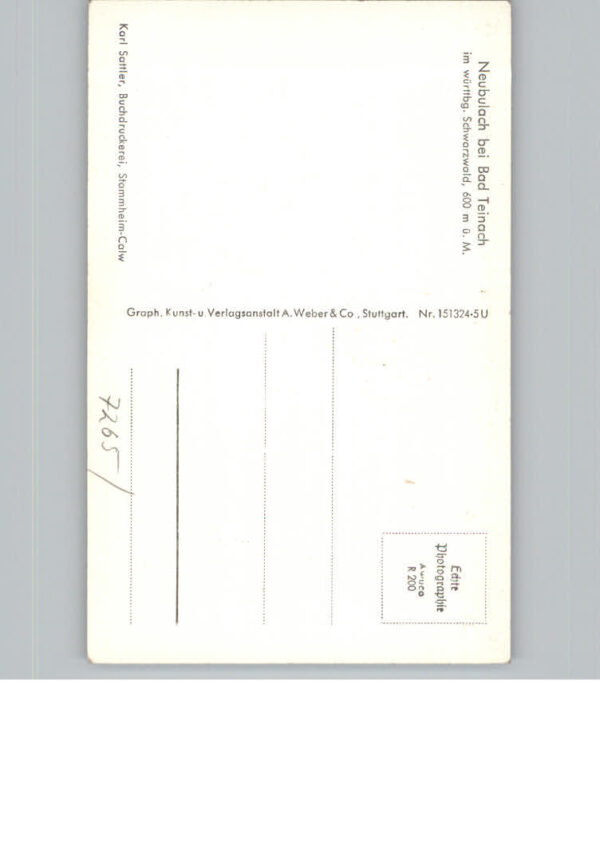 Neubulach Pension Emil Schill – Bild 2