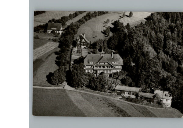 Bad  Liebenzell Fliegeraufnahme Sanatorium Burghalde
