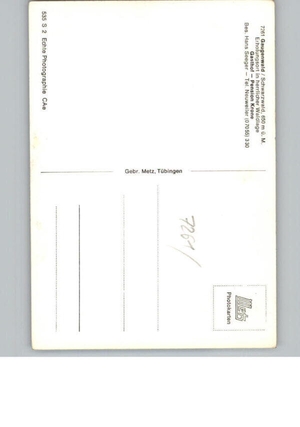 Gaugenwald Gasthof Krone – Bild 2