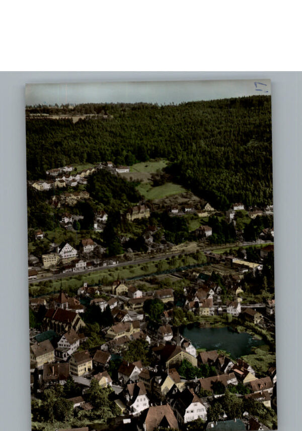 Bad  Liebenzell Fliegeraufnahme