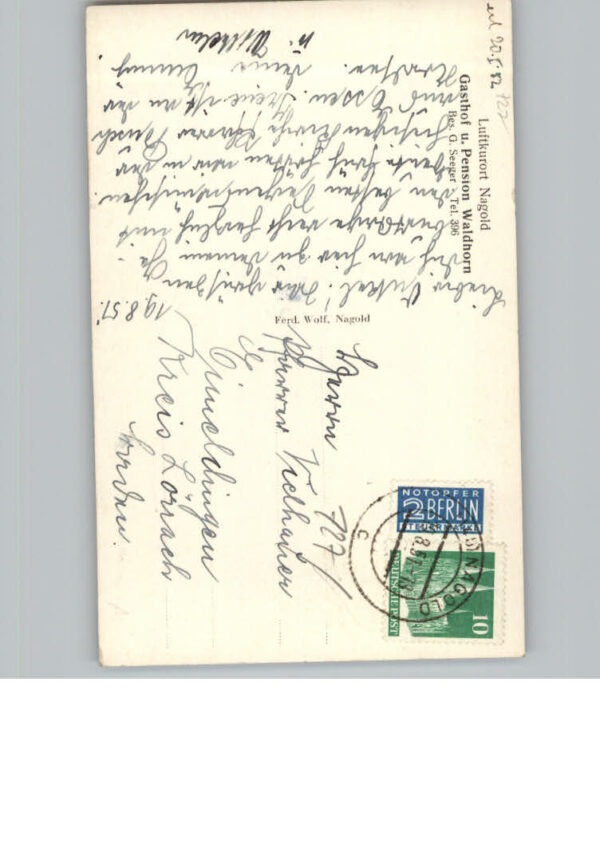 Nagold Gasthof Pension Waldhorn – Bild 2