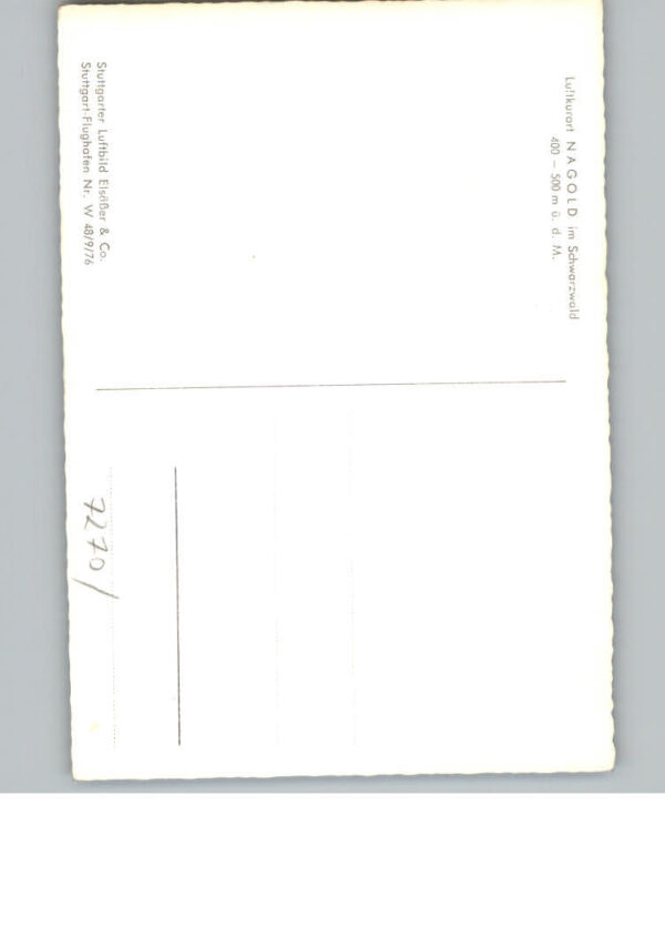 Nagold Fliegeraufnahme – Bild 2