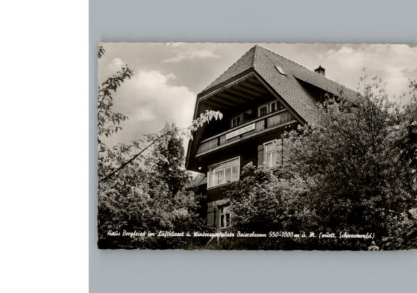 Baiersbronn Schwarzwald Pension Haus Bergfried