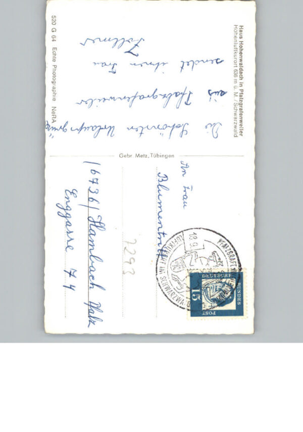 Pfalzgrafenweiler Haus Hohenwaldach – Bild 2