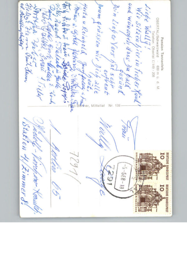 Obertal Baiersbronn Pension Tannenfels – Bild 2