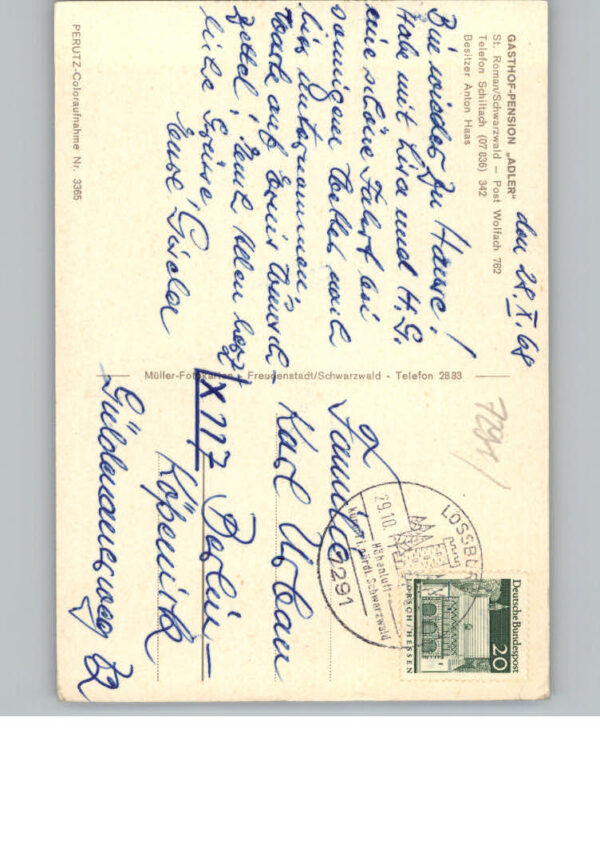 St Roman Wolfach Gasthof-Pension Adler – Bild 2