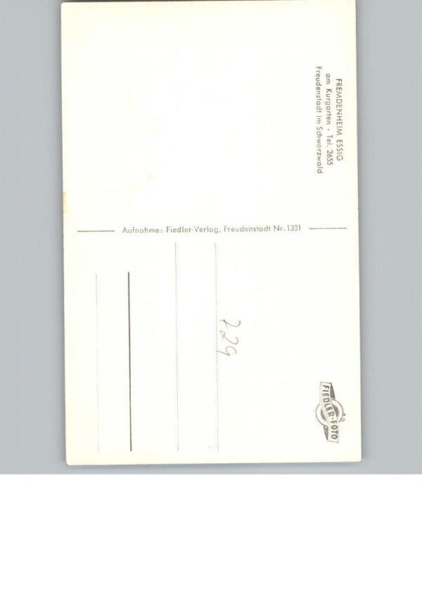 Freudenstadt Pension Essig – Bild 2
