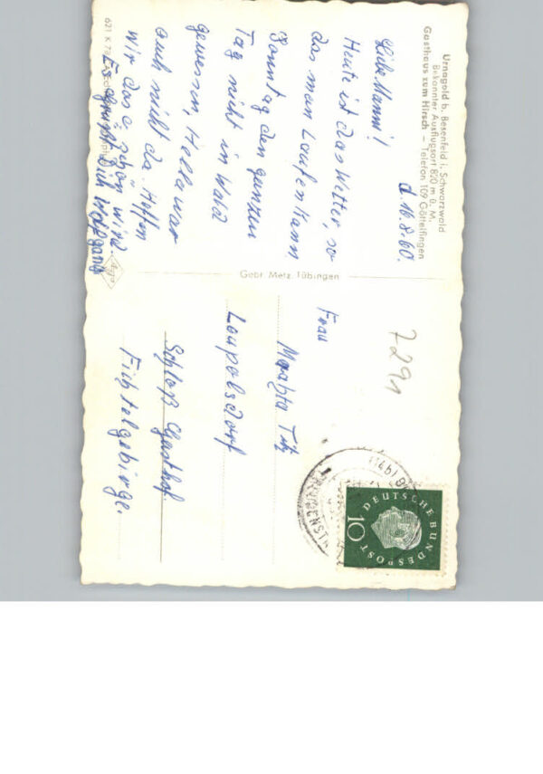 Urnagold Gasthaus Zum Hirsch – Bild 2