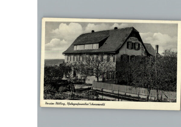 Pfalzgrafenweiler Pension Doettling