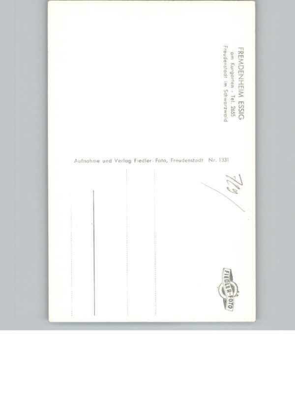 Freudenstadt Pension Essig – Bild 2