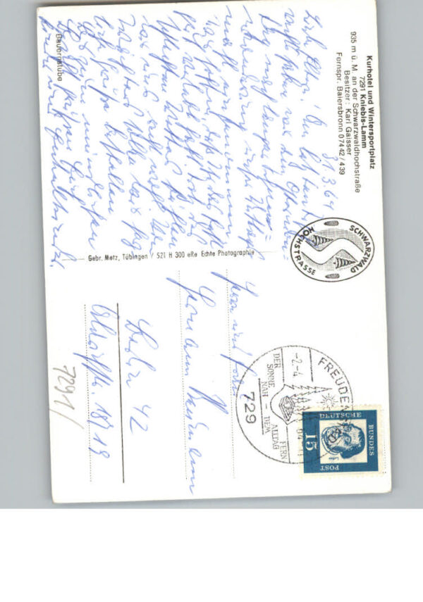 Kniebis Freudenstadt Kurhotel – Bild 2